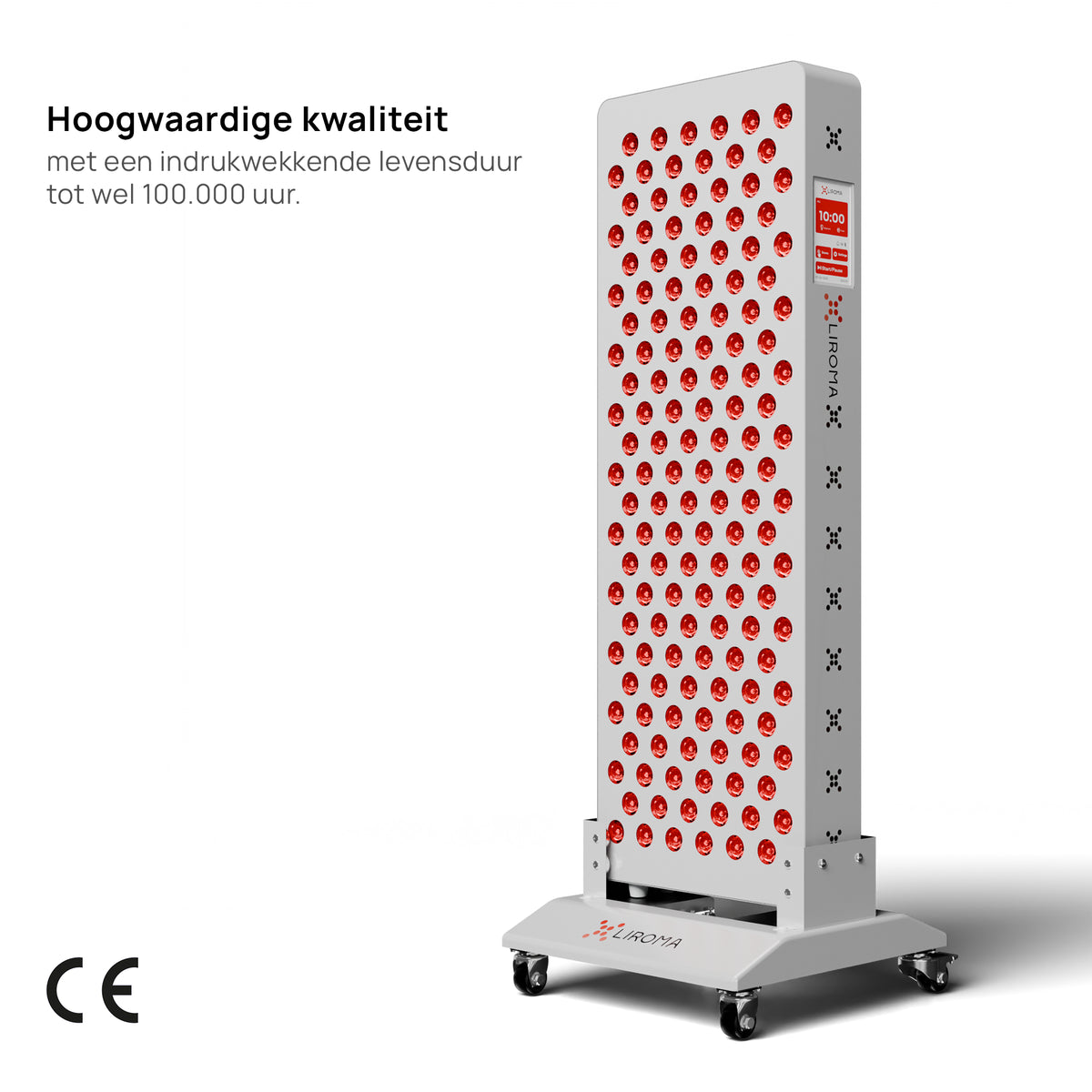 PrimeFORCE Advanced Gen5 (Rödljusterapi) – Idealisk för hemmabruk – Dubbla chip – 64x23x6,5 cm