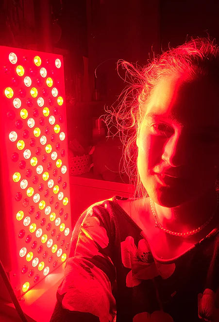 Rood licht lamp - social proof