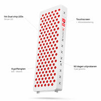 PrimeFORCE Advanced Gen5 (Rödljusterapi) – Idealisk för hemmabruk – Dubbla chip – 64x23x6,5 cm