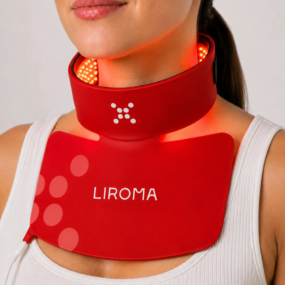 GLOW® LED-mask – ljusterapi med nära infrarött ljus och rött ljus