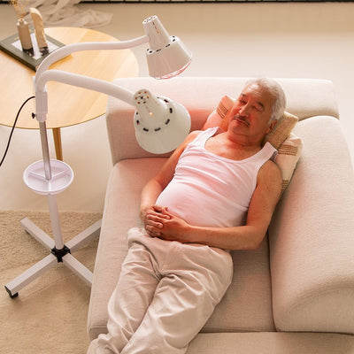 LIROMA® Infraroodlamp Dubbele kop – 507 – Ideaal voor thuis - Liroma