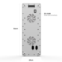 PrimeFORCE Advanced Gen5 (Rödljusterapi) – Idealisk för hemmabruk – Dubbla chip – 64x23x6,5 cm
